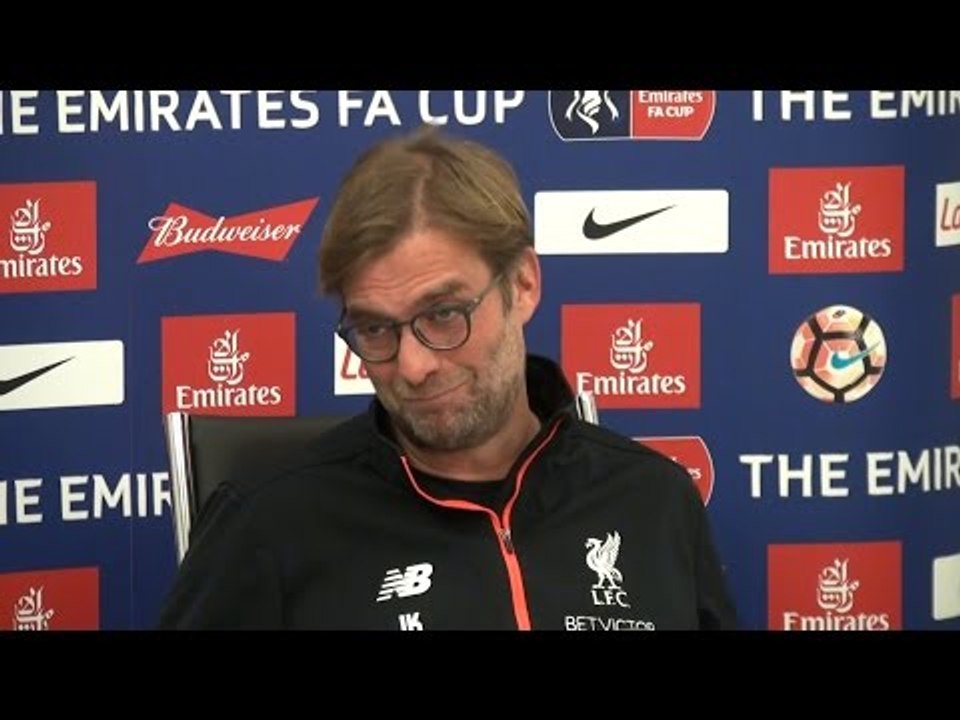 Jurgen Klopp Pre-Match Press Conference -  Liverpool v Plymouth - FA Cup - Embargo Extras