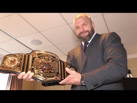 Interview With WWE Superstar Triple H Before WWE UK & Ireland Championship In Blackpool