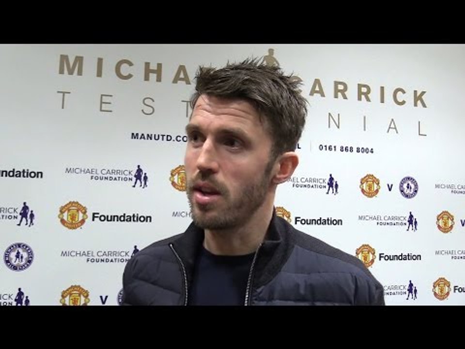 Interview With Michael Carrick At The Announcement Of His Testimonial