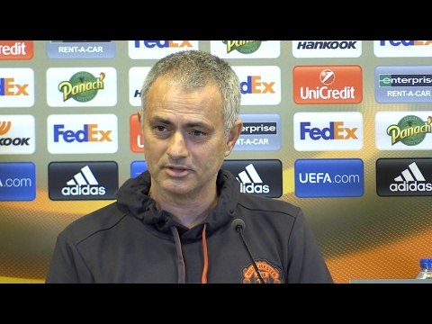 Jose Mourinho Full Pre-Match Press Conference - St-Etienne v Manchester United - Europa League