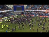 Millwall Fans Invade Pitch To Celebrate FA Cup Victory Over Leicester