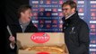 Jurgen Klopp Receives Giant Pasty After Liverpool's Win At Plymouth 