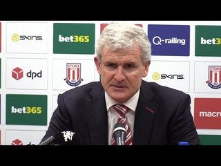 Stoke 1-1 Manchester United - Mark Hughes Full Post Match Press Conference