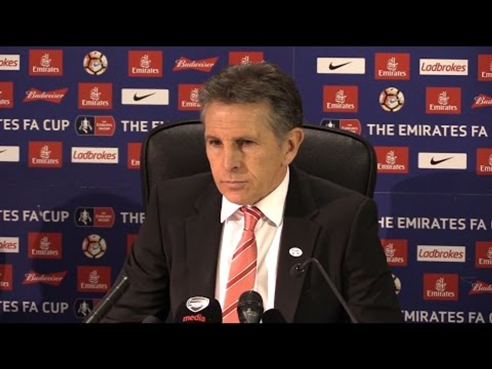 Southampton 0-5 Arsenal - Claude Puel Full Post Match Press Conference - FA Cup