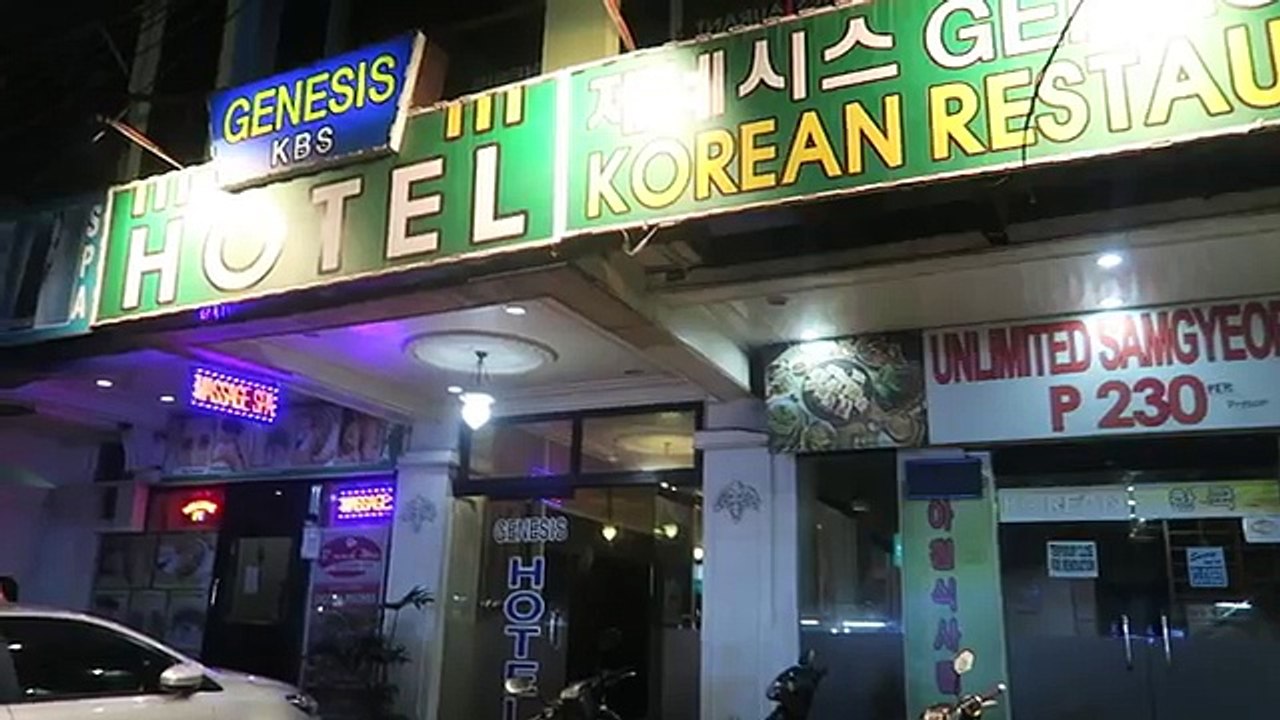 A walk along Fields Avenue and Walking Street, Angeles City, The Philippines