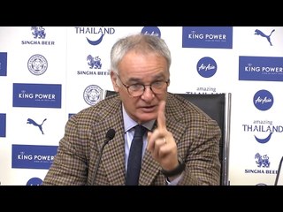 Claudio Ranieri Full Pre-Match Press Conference - Leicester v Manchester United