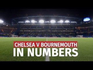Chelsea v Bournemouth In Numbers