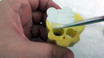 Tutorial Pintura facial Monster High com carimbo - By Aline Borges - Face Painting Monster High