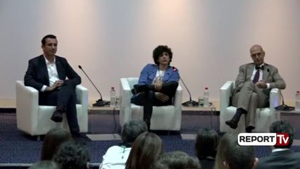 Report Tv - Ermal Meta në Tiranë: Në Eurovizion bëra sherr
