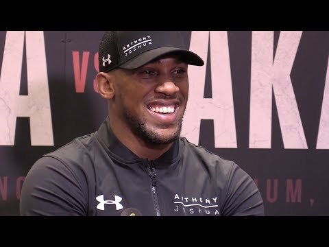 Anthony Joshua v Carlos Takam - Anthony Joshua FULL Post-Fight Press Conference