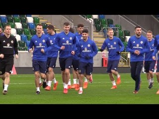Northern Ireland Train Ahead Of Switzerland World Cup Qualifier
