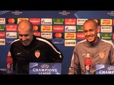 Leonardo Jardim & Fabinho Pre-Match Press Conference - Manchester City v Monaco - Champions League