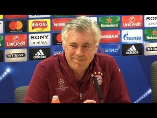 Carlo Ancelotti Full Pre-Match Press Conference - Arsenal v Bayern Munich - Champions League