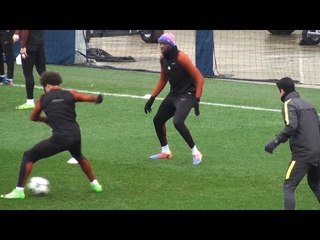 Watch Leroy Sane Get Nutmegged In Man City Training
