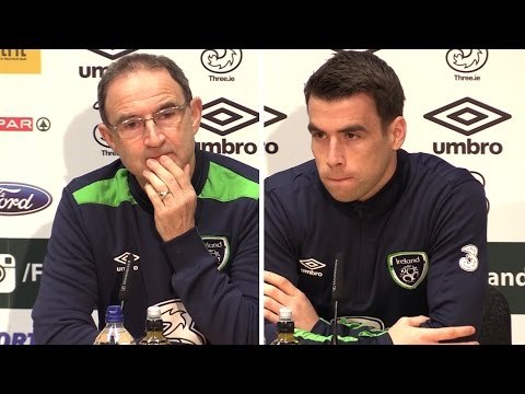 Martin O'Neill & Seamus Coleman Pre-Match Press Conference - Ireland v Wales