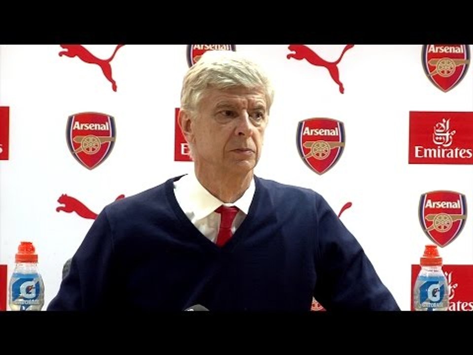 Arsenal 2-2 Manchester City - Arsene Wenger Full Post Match Press Conference