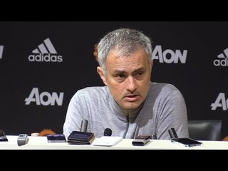 Jose Mourinho Pre-Match Press Conference - Manchester United v Everton "Luke Shaw A Long Way Behind”