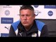 Craig Shakespeare Pre-Match Press Conference - Leicester v Sunderland - Embargo Extras