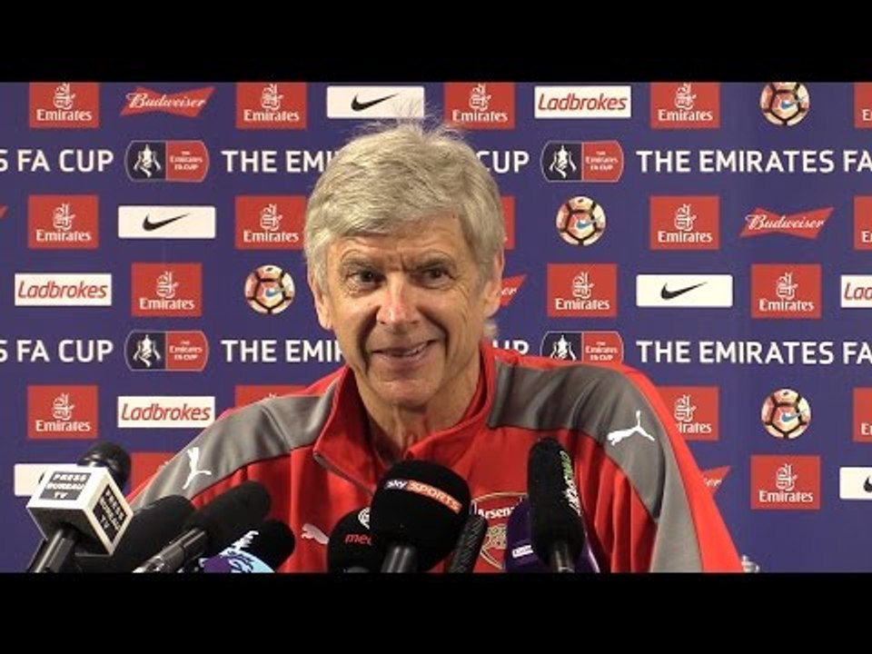 Arsene Wenger Full Pre-Match Press Conference - Arsenal v Manchester City - FA Cup Semi-Final