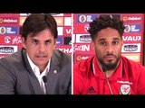 Chris Coleman & Ashley Williams Pre-Match Press Conference - Ireland v Wales