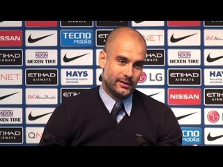 Manchester City 2-1 Leicester - Pep Guardiola Post Match Press Conference - Embargo Extras