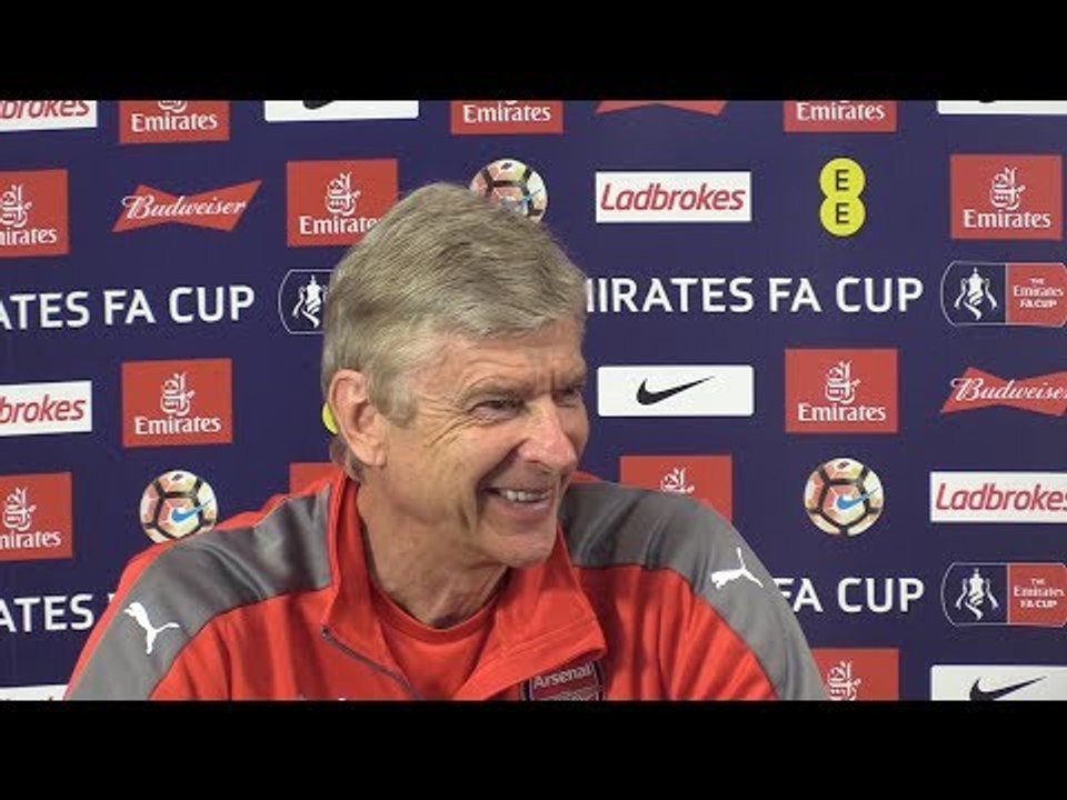 Arsene Wenger Full Pre-Match Press Conference - Arsenal v Chelsea - FA Cup Final