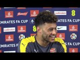 Alex Oxlade-Chamberlain Full Pre-Match Press Conference - Arsenal v Chelsea - FA Cup Final