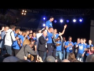 David Wagner & Dean Hoyle Speak At Huddersfield Town Promotion Celebration