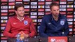 Gareth Southgate & Adam Lallana Pre-Match Press Conference - Scotland v England -World Cup Qualifier