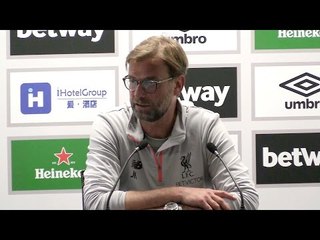 West Ham 0-4 Liverpool - Jurgen Klopp Full Post Match Press Conference