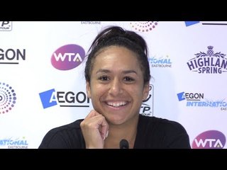 Heather Watson Full Press Conference After Wins Against Pavlyuchenkova & Strýcová At Eastbourne