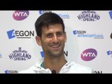 Novak Djokovic Full Press Conference After His Win Against Vasek Pospisil At Eastbourne