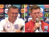 Aidy Boothroyd & Alfie Mawson Pre-Match Press Conference - England U21 v Germany U21 - Semi-Final