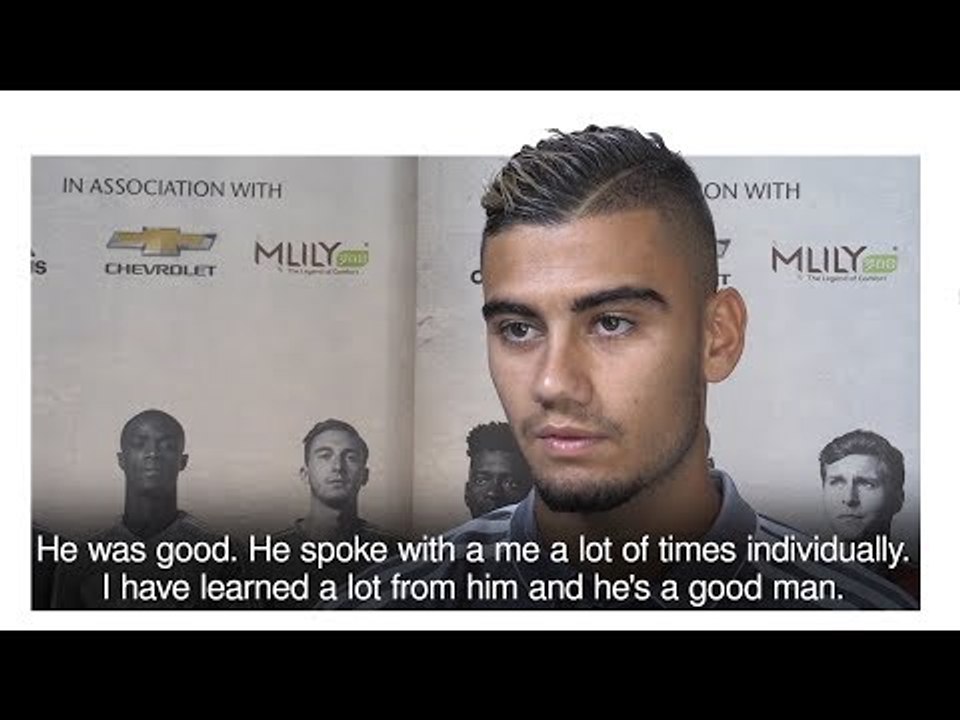 Andreas Pereira Hails Tony Adams As He Aims To Kick-Start Man Utd Career