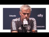 Man Utd 2-0 Man City - Jose Mourinho Post Match Press Conference - Manchester Derby - Utd Tour 2017