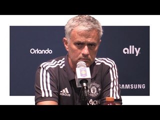 Скачать видео: Man Utd 2-0 Man City - Jose Mourinho Post Match Press Conference - Manchester Derby - Utd Tour 2017