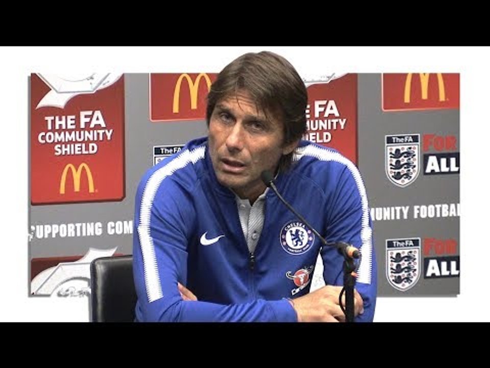 Arsenal 1-1 Chelsea (AFC Win On Pens) - Antonio Conte Post Match Press Conference - Community Shield