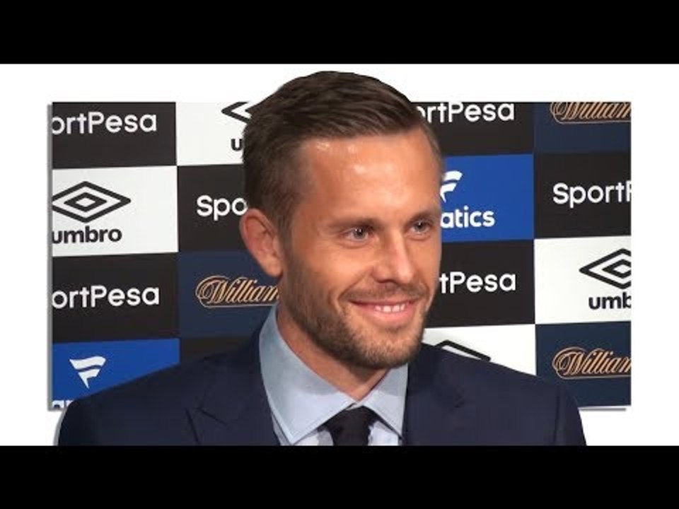 Gylfi Sigurdsson's First Press Conference As An Everton Player