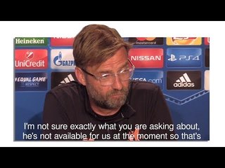 Jurgen Klopp Gets Frustrated At Questions On Philippe Coutinho's Liverpool Future