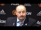 Manchester United 4-1 Newcastle - Rafa Benitez Post Match Press Conference - Premier League #MUNNEW