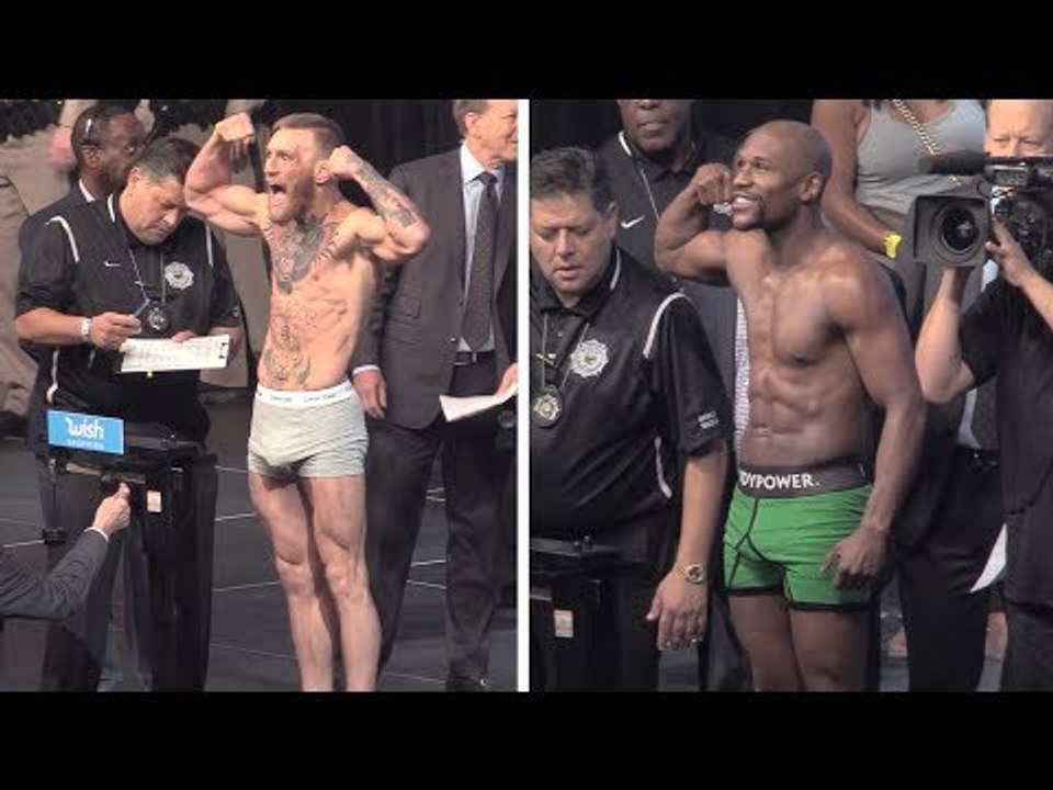 Floyd Mayweather v Conor McGregor - The Weigh-In, Face-Off & Chat Before The Big Fight