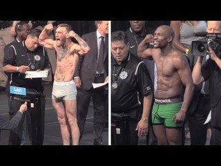 Floyd Mayweather v Conor McGregor - The Weigh-In, Face-Off & Chat Before The Big Fight