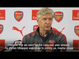 Arsene Wenger - 'We Were Close To Signing Mbappe'