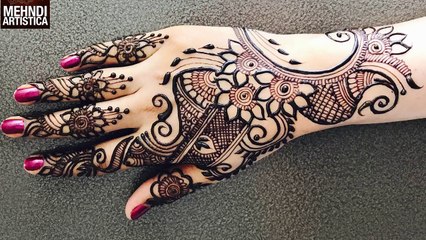 2017 Floral Mehndi Video | Heena Mehendi Designs For Hands