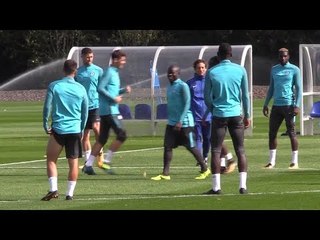 Chelsea Train Ahead Of Champions League Clash With Qarabag