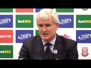 Stoke 2-2 Manchester United - Mark Hughes Full Post Match Press Conference - On Why He Pushed Jose