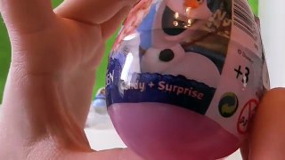 Холодное сердце Эльза и Анна сюрприз яйца распаковка Frozen surprise eggs