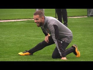 Liverpool Train Ahead Of Champions League Clash With Spartak Moscow
