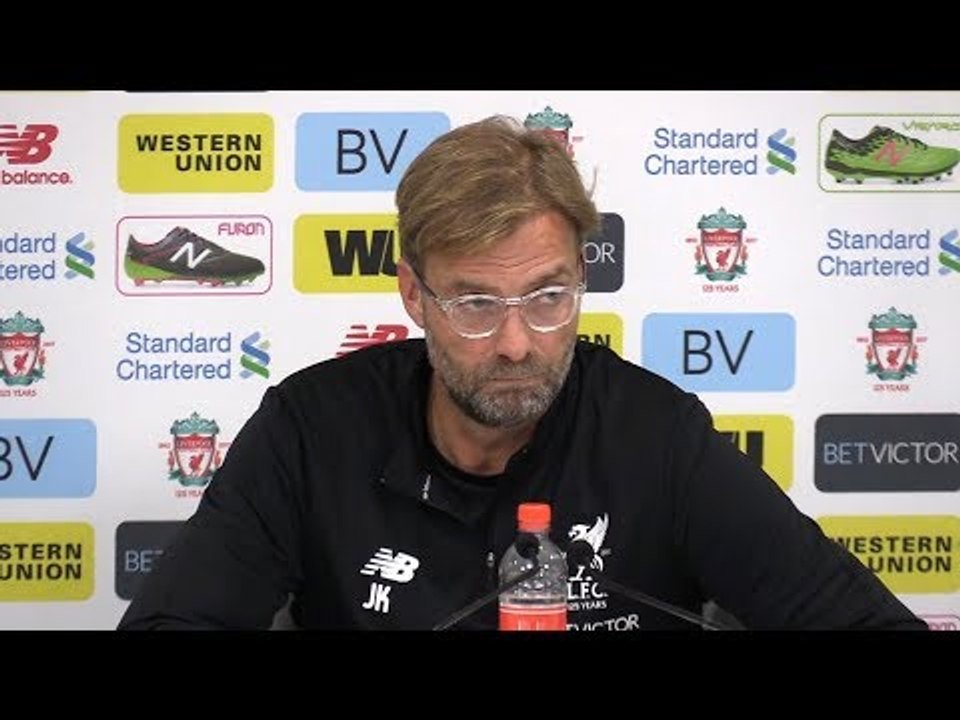 Liverpool 1-1 Burnley - Jurgen Klopp Post Match Press Conference - Embargo Extras