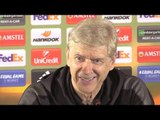 Arsene Wenger Full Pre-Match Press Conference - BATE Borisov v Arsenal - Europa League